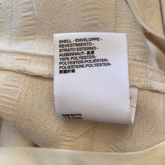 Maeve Anthropologie Ivory Eyelash Stripe Halter Tank 8 - Picture 9 of 11